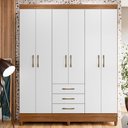 Ver imagem 2 de Guarda-Roupa Moval New Olímpia 6 Portas 3 Gavetas 4 Prateleiras
