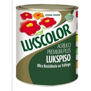 Tinta Piso Lukspiso 900ml 1/4 Diversas Cores:marrom