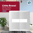 Ver imagem 2 de Placa 4x4 com 2 Módulos Brava Alto Brilho Soprano 13.00cm 0.03kg