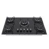 Cooktop 5 Bocas Consul Cd075 Preto a Gás Glp - Facilite Cd075ae - 1