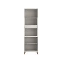 Ver imagem 3 de Torre Quente 2 Fornos 3 Portas 230x70 cm Valência Cinza 100% MDF Casamia
