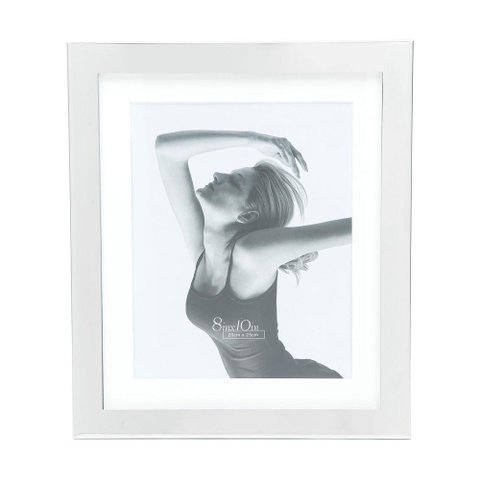 Porta-retrato Aço Prateado 10x15cm 7919 Royal Decor