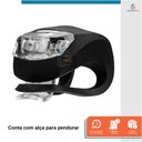 Ver imagem 3 de Sinalizador Luz Bicicleta de Frente Farol Pisca C/ Suporte