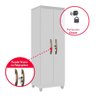 Armário Multiuso 2 Portas com Chave Master Móveis Imop - 11