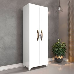 Armário Multiuso 2 Portas com Chave Master Móveis Imop - 1