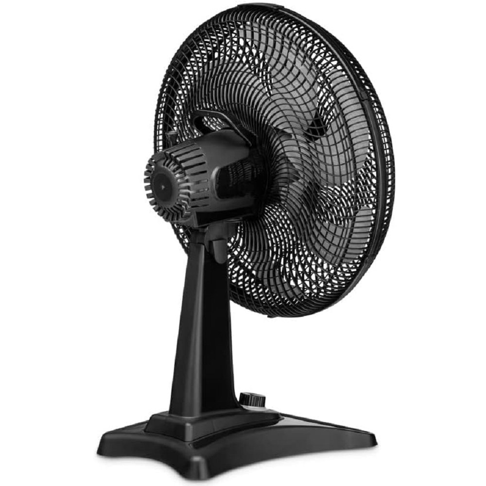 Ventilador Mesa Turbo 40cm 127v Oscilação Horizontal Vertical Silencioso Refrescar Ar Vento Forte Pr - 4