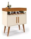 Ver imagem 4 de Aparador Buffet Café Bar Drink 2 Portas - Off White com Caramelo