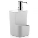 Ver imagem 4 de Conjunto ou Escorredor Louça Pratos Talheres Dispenser Detergente 650ml Branco
