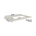Ver imagem 2 de Tampo para Balcão Cooktop 60 cm Kappesberg E604 Branco SE