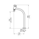 Ver imagem 2 de Torneira para Cozinha Mesa Bica Alta Ice Cromada - Perflex