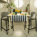 Ver imagem 7 de Cadeira Tramontina Sofia Alta Residência em Polipropileno e Fibra de Vidro Grafite 92127007