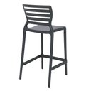 Ver imagem 6 de Cadeira Tramontina Sofia Alta Residência em Polipropileno e Fibra de Vidro Grafite 92127007