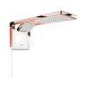 Chuveiro Lorenzetti 220V 7800W Eletronico Acqua Duo Ultra Branco e Rose Gold Acqua Duo Ultra Branco  - 1