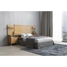 Cabeceira Box Royale Extensível com Mesa de Cabeceira 1,40M 1,60M Camarú Robel Móveis - Camarú - 1