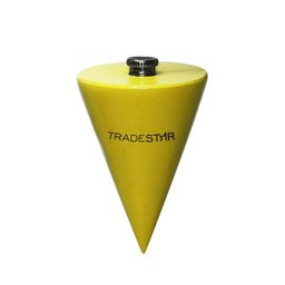 Prumo Parede 400g em Aço Corda Nylon Taco Madeira Tradestar - 2