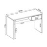 Escrivaninha Mesa Escritório Gávea com Gaveta 127cm - 3