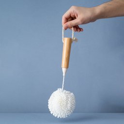 Escova para lavar copos com cabo de bambu - Oikos - 6