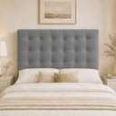 Ver imagem 1 de Cabeceira para Cama Box Estofada 160 cm Queen Ana com Botões Suede Cores