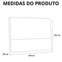 Ver imagem 4 de Cabeceira para Cama Box Estofada 160 cm Queen Ana com Botões Suede Cores