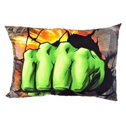 Jogo De Lençol Decorativo E Fronha Solteiro Hulk, Kit 2 pçs - 4