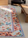 Ver imagem 6 de Tapete Vinci Jolitex Pelo Baixo 100% Poliéster Antialérgico 50x120cm - Ravena