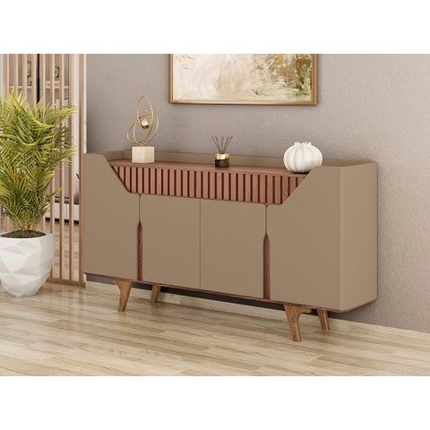 Buffet Aparador Danúbio Fendi/freijó – Bechara Móveis