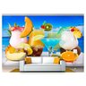 Papel De Parede Drinks Bebidas Praia Verão 3D Al116 - 1