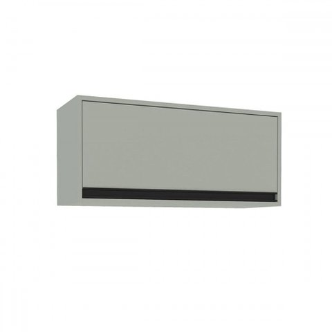 Armário Aéreo Cozinha 80 Cm Koya 1 Porta Verde Oliva - Politorno