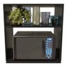 Suporte Duplo de Parede Microondas e Utensílios Mdp Preto Technox - 4