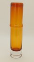 Ver imagem 4 de Vaso Decorativo Enfeite Casa Vidro 25x6x6cm Âmbar