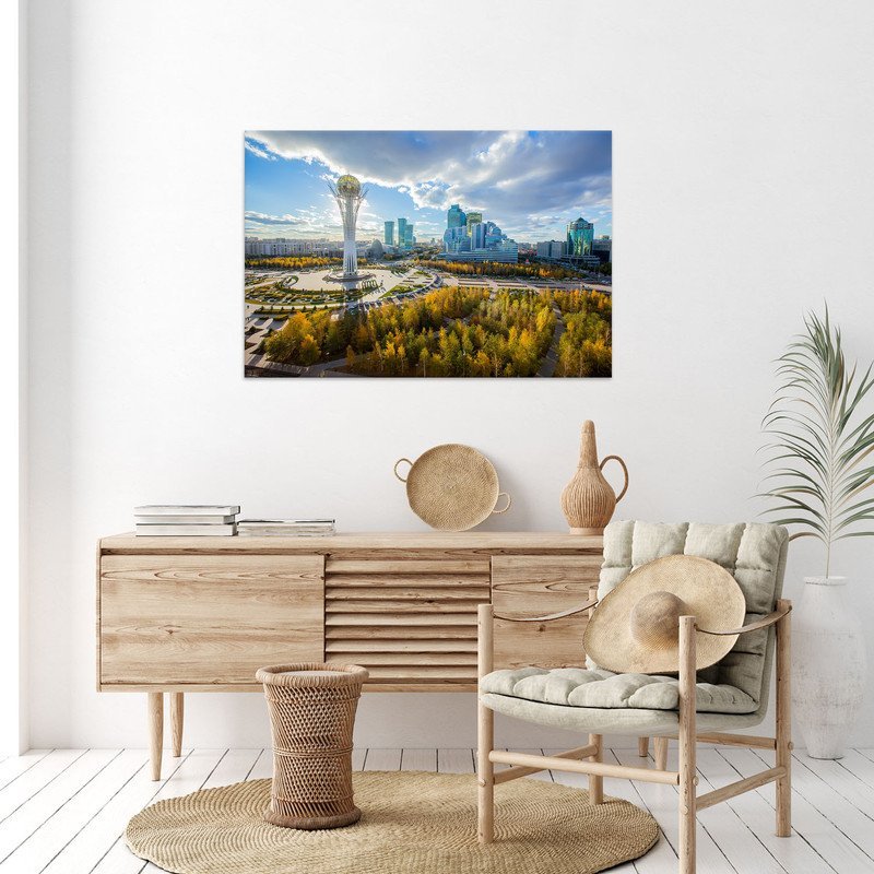 Quadro Decorativo Tela Canvas Paisagem Astana  - 200x120 cm - 4