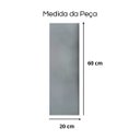 Ver imagem 2 de Cabeceira Estofada P/ Cama Queen com 8 Placas Suede 60cm:cinza