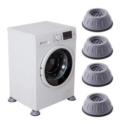 Kit 4 Peças Suporte Pé Antiderrapante Máquina Lavar Mesa Sofá Cadeira - 2