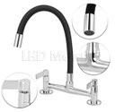 Ver imagem 3 de Torneira Misturador Gourmet Preto Flexível Cozinha Pia Mesa