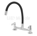 Ver imagem 4 de Torneira Misturador Gourmet Preto Flexível Cozinha Pia Mesa