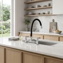 Ver imagem 1 de Torneira Misturador Gourmet Preto Flexível Cozinha Pia Mesa