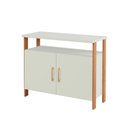 Ver imagem 2 de Armário com 2 Portas Estilo Industrial 89,5cm 100% Mdf F32 Pradel Móveis