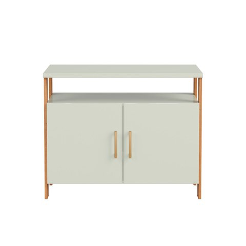Armário com 2 Portas Estilo Industrial 89,5cm 100% Mdf F32 Pradel Móveis