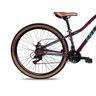 Bicicleta Viena Aro 29 Freio Disco 21v com Cestão Colli Cor Bronze Tamanho do Quadro 17 Roxo - 3