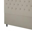 Ver imagem 2 de Cabeceira Embaixatriz Plus Queen 1600mm Linho Cru - Simbal