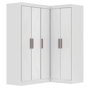 Guarda Roupas Modulado de Canto Madrid com 5 Portas Maxel
