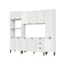 Ver imagem 2 de Cozinha Modulada Aurora 235cm Clássica Completa Provençal