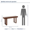 Ver imagem 3 de Aparador Éden - Largura: 160 cm - Cor: Avelã