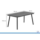 Ver imagem 2 de Mesa Sala Jantar Stellar 160cm+6 Cadeiras Nina Rose Carraro