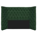 Ver imagem 6 de Kit Cabeceira e Calçadeira Baú Casal Everest P02 140cm para Cama Box Suede - Doce Sonho Móveis