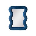 Ver imagem 2 de Espelho Decorativo New York Veludo 67x90cm Azul Marinho