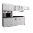 Ver imagem 3 de Cozinha de Aço Completa Telasul Mirage com Balcão Branco