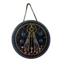 Ver imagem 1 de Quadro Mandala Enfeite Santa Nossa Senhora Aparecida 16 Cm