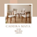 Ver imagem 7 de Combo 4 Cadeiras Maya em Linho Ergônomica Design Ergônomico & Sofisticado