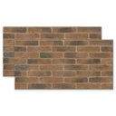 Ver imagem 3 de Piso Cerâmico Esmaltado Tijolo Brick Madeira 60X120Cm